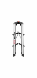 Hailo Master D70 2-3 Steps  Double-Sided Folding Ladder