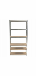 Profix KOVOVÉ REGÁLY , 6 POLIC, 2220×1100×500 MM, 175 KG, POZINKOVANÉ
