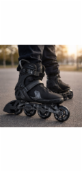 Nils Extreme Rekreační kolečkové brusle Velo City, černé, velikost 41