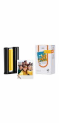 Samolepicí fotografický papír Liene Amber, 3x3", 40 listů + 1 náplň
