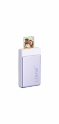 Přenosná fototiskárna LIENE Pearl N200 Pro 2x3" (fialová)