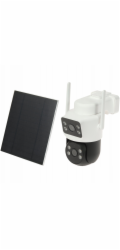 Uniview Solární IP kamera, venkovní s PIR senzorem - 4 Mpx 3,6 mm 4G LTE (ICSEE-W41SD-SOLAR-AOV-4G)