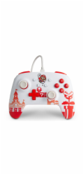 PowerA Enhanced Wired Controller for Nintendo Switch - Mario Red/White