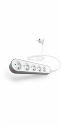 CONNECT IT prodlužovací kabel PowerRex3 , 5 zásuvek, 1,5m, s vypínačem (bíla)