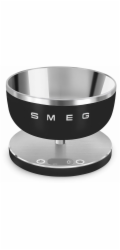 Smeg KSC01BLMWW kuchyňská výha Černá Pracovní deska Kulatý Elektronická kuchyňská váha