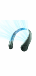 Fan Přenosný krční ventilátor Jisulife Life3 s USB rozhraním - zelený