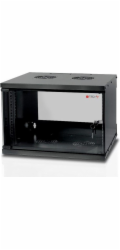 Techly Wall Rack Cabinet 19 6U D320 Black Assembled  I-CASE EL-1006B32