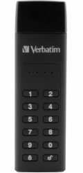 VERBATIM USB 3.0 Drive 64 GB - Keypad Secure (R:160/W:140 MB/s) GDPR 49428