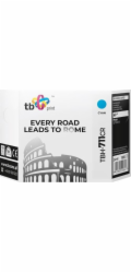 Ink. kazeta TB kompat. s HP TBH-711CR CY