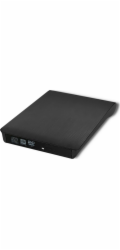 Qoltec 51857 External DVD-RW recorder |USB 3:0|Black