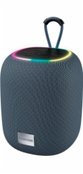 CANYON reproduktor BSP-8, RGB, BT V5.2, BLUETRUM AB5362B, 1x10W, USB-C, USB-A, microSD, AUX, šedá