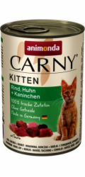Animonda ANIMONDA Carny Kitten příchuť: hovězí, kuřecí a králičí 400g
