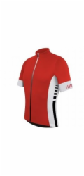 Cyklistický dres RH+ Infinity Jersey FZ černo-žlutý velikost M (ECU0246)