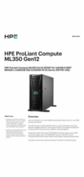 HPE ML350 G12 6505P, 64GB, 2 x 960GB MU SSD