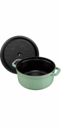 Staub La Cocotte 28cm Round Cast  Iron, Sage