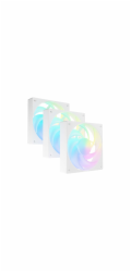 Ventilátor FURY SAI S12 ARGB PWM, 3-Pack, Bílý
