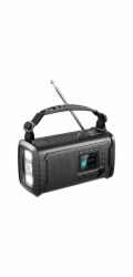 Sandberg Survivor DAB Radio All-in-1 20000 mAh, outdoorové rádio, BT reproduktor, powerbanka, černá