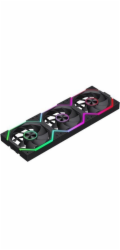 GameMax Ventilátor FN12A-N2 WL | Ventilátor pro skříň | Černý