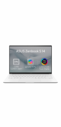 ASUS Zenbook S14 OLED/UX5406AA-OLED431XZ/U9-386H/14"/2880x1800/T/32GB/1TB/Intel int/W11P/White/2R