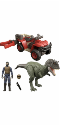 Mattel Jurský svět, dinosaurus a terénní vozidlo (JKG91)