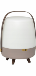 Kooduu Přenosná lampa Lite-Up Play s reproduktorem, šedá