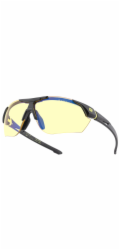GUNNAR kancelářske/herní brýle CYBERPUNK MILITECH ONYX  SIGNAL YELLOW* jantarová* BLF 65* GUNNAR Focus