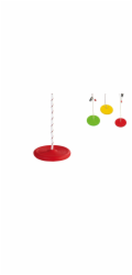 Houpačka dětská disk 27 cm plast