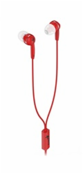 GENIUS headset HS-M320/ červený/ 4pin 3,5 mm jack