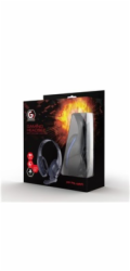 GEMBIRD sluchátka s mikrofonem GHS-05-B, gaming, černo-modrá, 1x 4-pólový 3,5mm jack