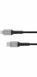 Kabel KRUGER & MATZ KM1267 USB-C/Lightning C94 MFi 1m Black