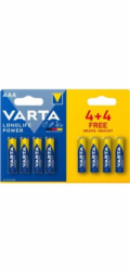 Varta LR03/4+4 Longlife POWER 4903