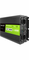 LCD převodník 12V 2000W/4000W Čistý sinus s displejem