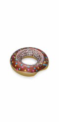 Dětský velký nafukovací kruh Bestway DONUT 107cm brown