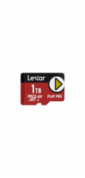 Lexar paměťová karta 1TB PLAY PRO microSDXC™ Express 7, čtení/zápis 900/600 MB/s
