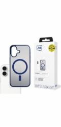 3mk ochranný kryt Frosty MagCase Blue pro Apple iPhone 17