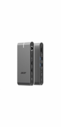 ACER 15in1 USB Type-C Universal Mini-dock: Host interface: USB-C, 2x USB-A 2.0, 1x USB-A 3.2 Gen2, 1x USB-A 3.2 Gen1, 1