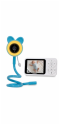 EVOLVEO Baby Monitor N35, dětská chůvička s kamerou,VOX,teploměr,noční vidění,RGB světlo, Modrá