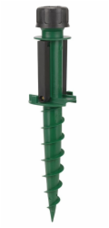 Stojan na plážový slunečník Strend Pro OD-50265, šroubovací do země, držák, 22-34 mm
