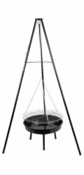 Gril Strend Pro Bavarian, BBQ, na dřevěné uhlí, nastavitelná grilovací výška 320-660/1500 mm