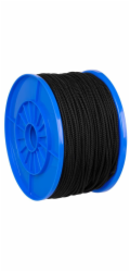 Lano Strend Pro MDB200, 4 mm, černé, PP, nos. 76 kg, L-200 m