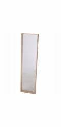 Home Styling Collection Kolekce bytového stylingu Nástěnné zrcadlo v rámu z MDF, 150 cm