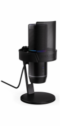 Endorfy Solum 2 Pro,Mikrofon, kondenzátorový, kardioidní, pop-up filtr, dotykové ztlumení, RGB podsvícení, LED signaliza