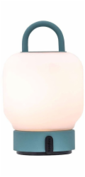 Kooduu Přenosná dobíjecí lampa LOOME tyrkysová