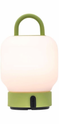 Kooduu Přenosná dobíjecí lampa LOOME, limetkově zelená