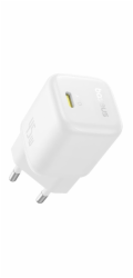 Baseus Rychlonabíječka do sítě PicoGo GaN 45W USB-C PD bílá