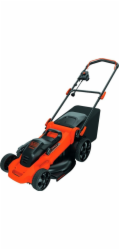 Black+Decker Sekačka na trávu LM2000 (oranžová/černá, 2000 W, funkce 3 v 1)