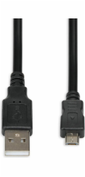 iBox IKU2M18 USB kabel 1,8 m USB 2.0 USB A Micro-USB B Černá