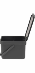 Brabantia Sort &amp; Go 6l odpadkový  kos tm.sedý