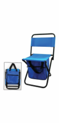 Židle stolička mini skládací 20x25x47 cm s taškou 15x15x25 