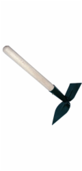 Motyčka špičatá+plochá s násadou 25 cm